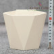 Горшок (кашпо) Хеца (110*120*130мм) Крем
