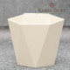 Горшок (кашпо) Хеца (110*120*130мм) Крем