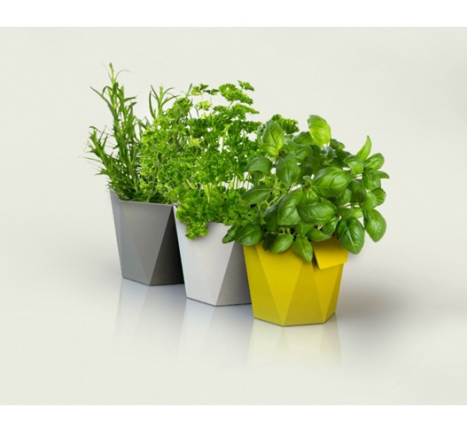 Горшок/кашпо Хеца 125 капучино