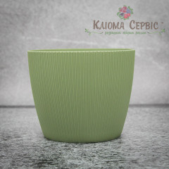 Горшок для цветов Магнолия Джампер 160 мм оливковый