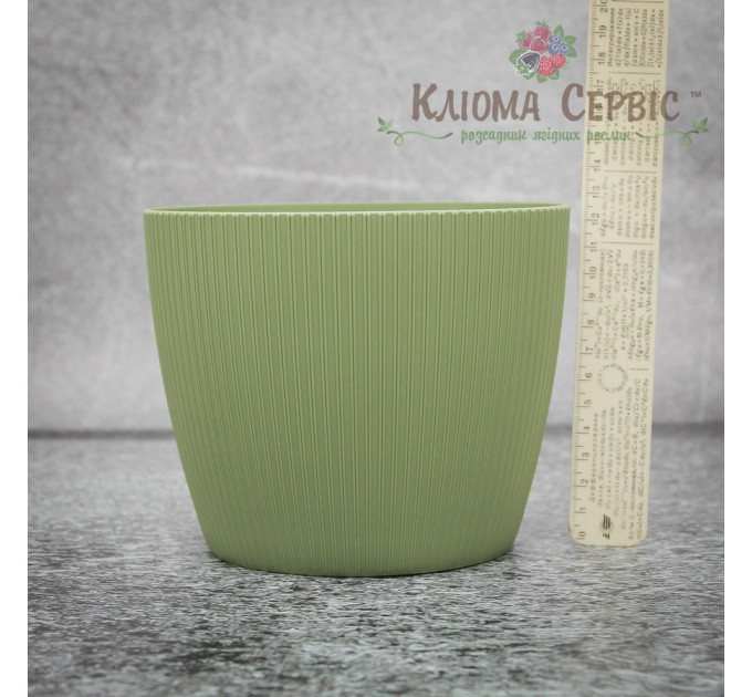 Горшок для цветов Магнолия Джампер 160 мм оливковый