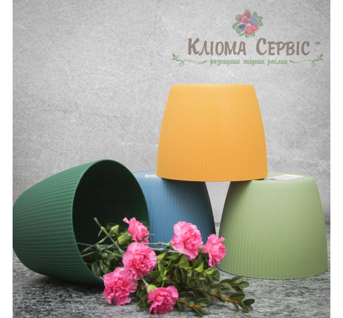 Горшок для цветов Магнолия Джампер 160 мм оливковый