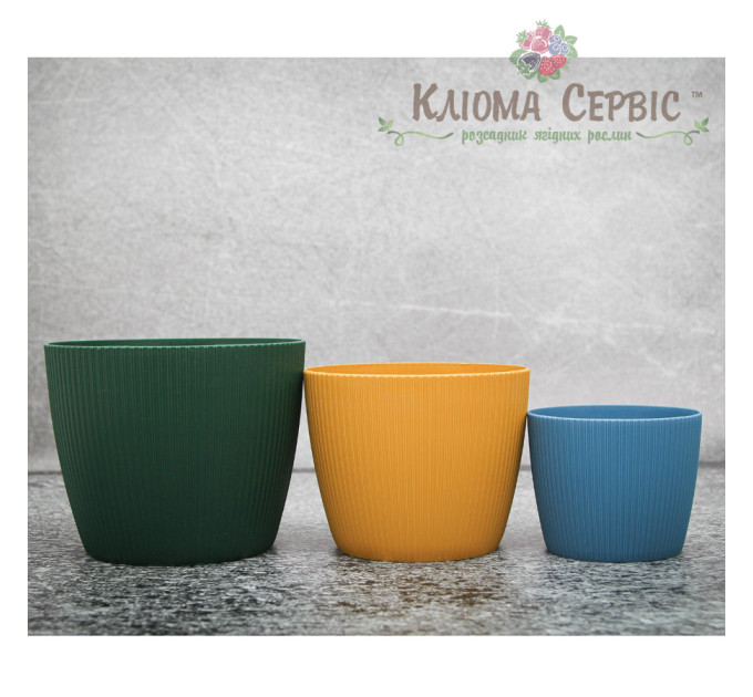 Горшок для цветов Магнолия Джампер 160 мм оливковый