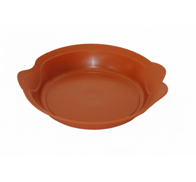 Горшок для цветов Лаура,12см, с подставкой, белый