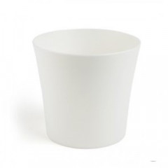 Горшок для цветов Фиалка 125 белый перламутр