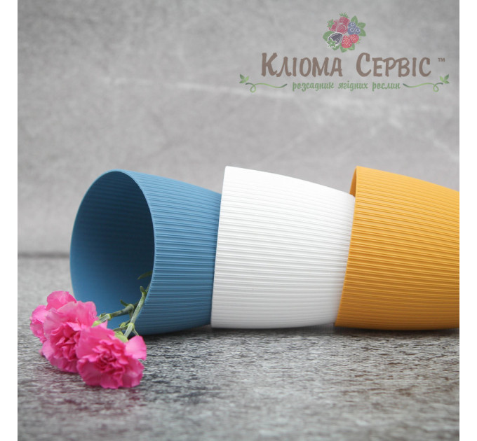 Горшок для цветов Магнолия Джампер 110мм белый