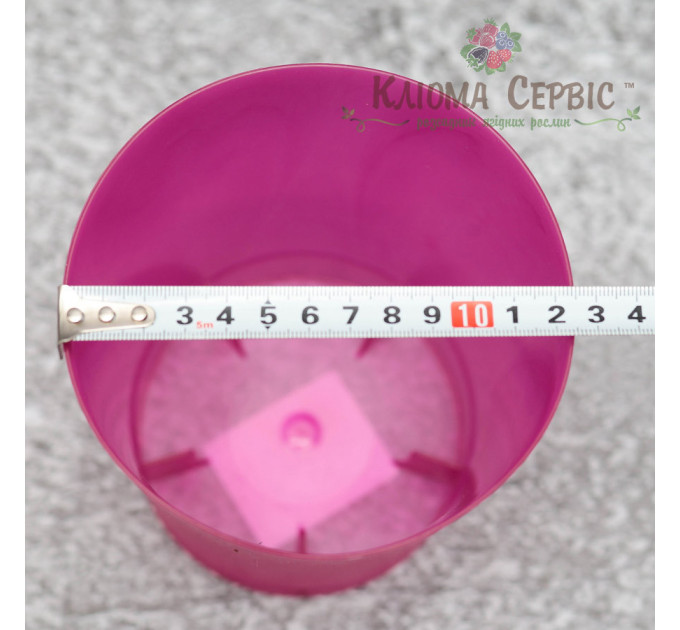 Горшок для цветов Орхидея,прозоро-фиолетовый