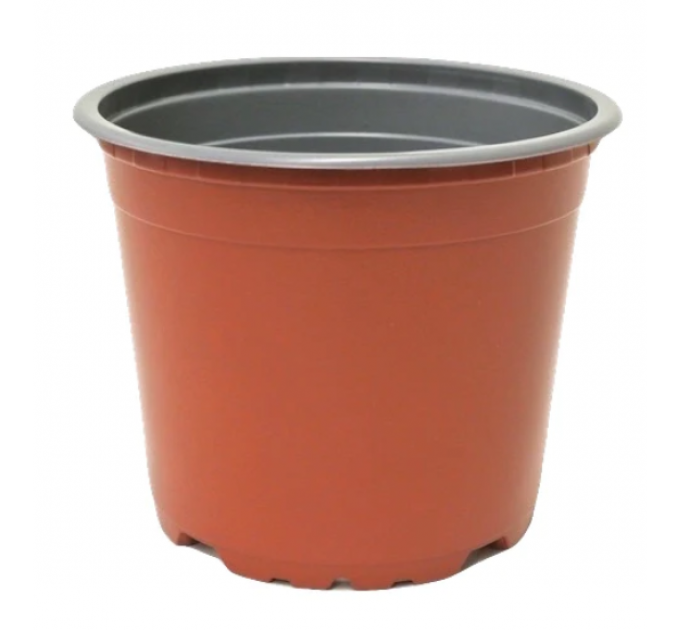 Цветочный горшок TEKU 0,89 л, d-13х10.2-h см Терракот