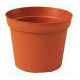 Цветочный горшок TEKU 0,06 л, d-5.5х4.2-h см Терракот