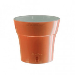 Горшок для цветов Santino DALI, 1.2 л, персик-серый