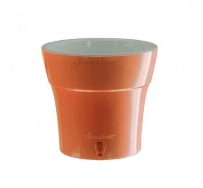 Горшок для цветов Santino DALI, 1.2 л, персик-серый