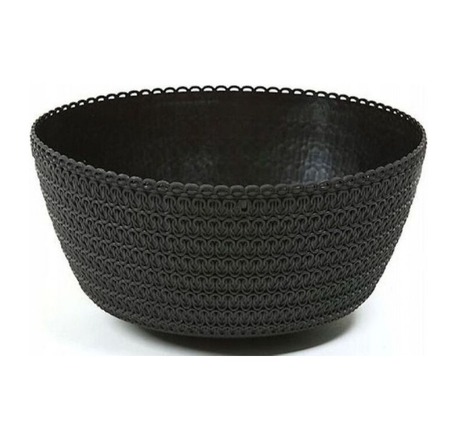 Горшок для цветов Миса Джерси,24см, чорный