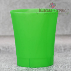 Горшок для цветов Орхидея, прозоро-зеленый