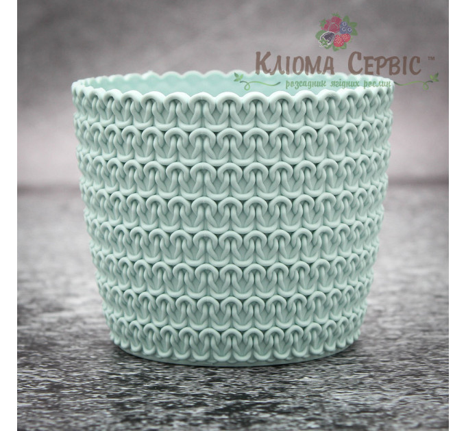 Горшок для цветов Магнолия Джерси 110мм мятный