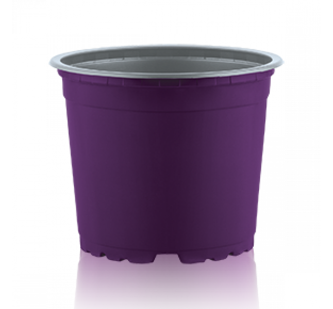 Цветочный горшок TEKU VCG 12 0,89 л, d-13х10.2-h см Сирень