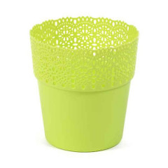 Горшок для цветов Росса 115мм лимонный