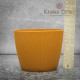 Горшок для цветов Магнолия Джампер 140мм горчичный