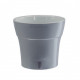 Горшок для цветов Santino DALI, 3.5 л, дымчатый серый-серый
