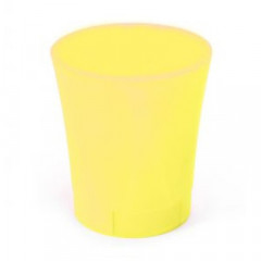 Горшок для цветов Орхидея,прозоро-жовтый