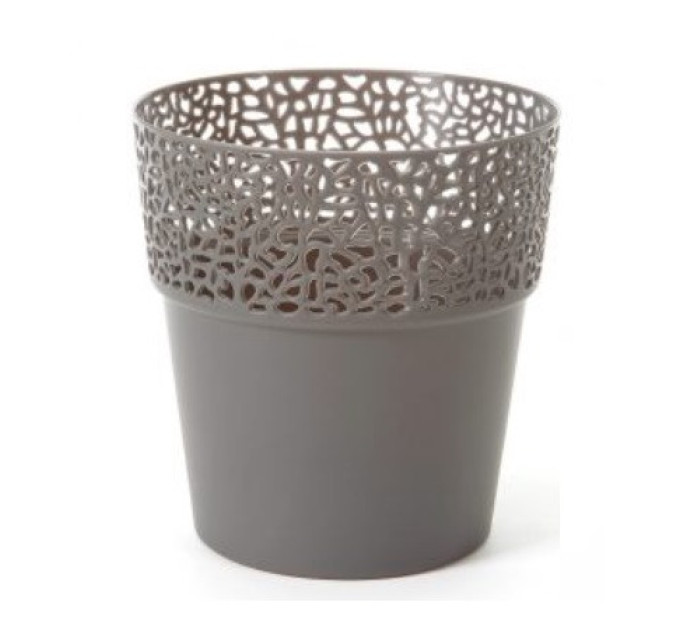 Горшок для цветов Росса 115мм антрацит