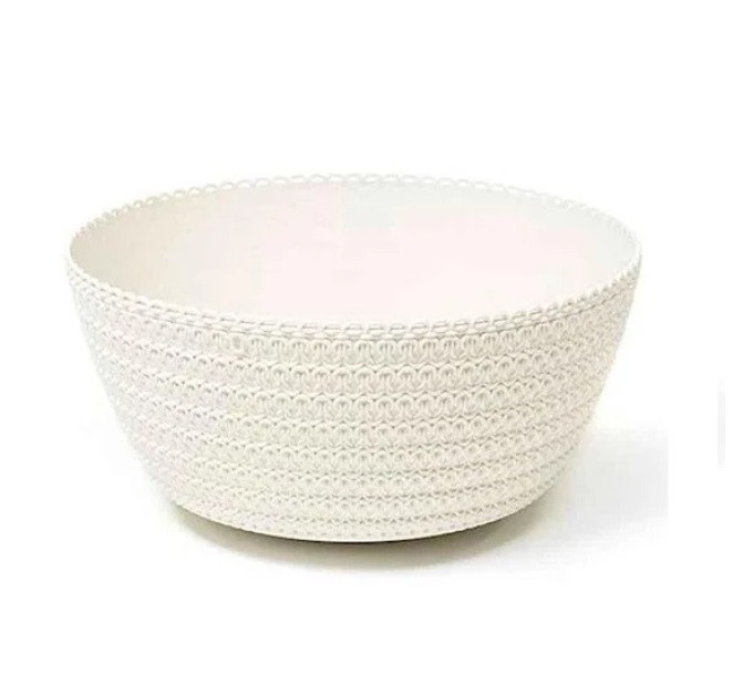 Горшок для цветов Миса Джерси,24см, кремовый