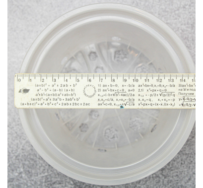 Горшок круглый 1,5 л белый