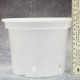 Горшок круглый 1,5 л белый