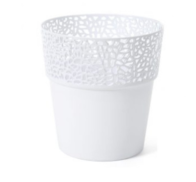 Горшок для цветов Росса 130 мм белый