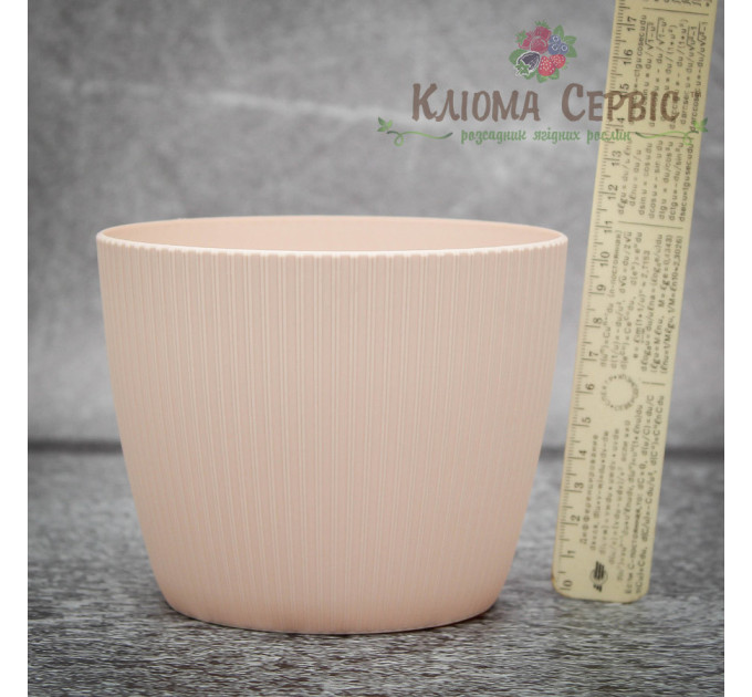 Горшок для цветов Магнолия Джампер 140мм бежевый