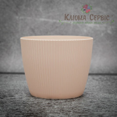 Горшок для цветов Магнолия Джампер 140мм бежевый