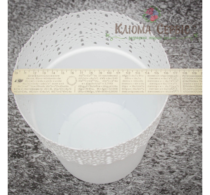 Горшок для цветов Белла,170см, белый