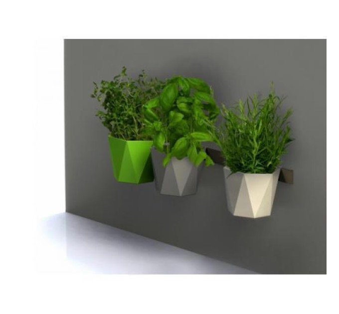 Горшок/кашпо Хеца 125 антрацит