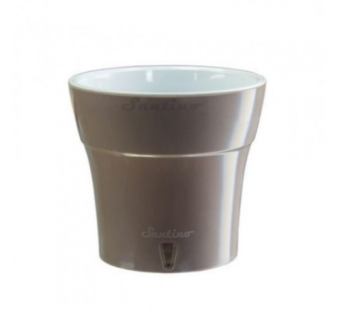 Горшок для цветов Santino DALI, 3.5 л, шаде-белый