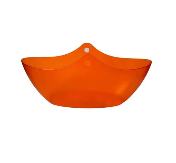 Горшок/кашпо Вена, прозоро-оранжевый