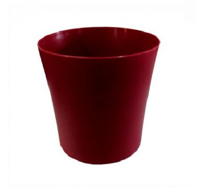 Горшок для цветов Фиалка 125 червоный