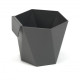 Горшок/кашпо Хеца 125 антрацит