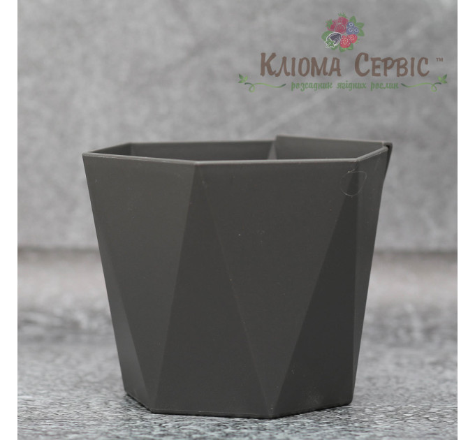 Горшок/кашпо Хеца 125 антрацит
