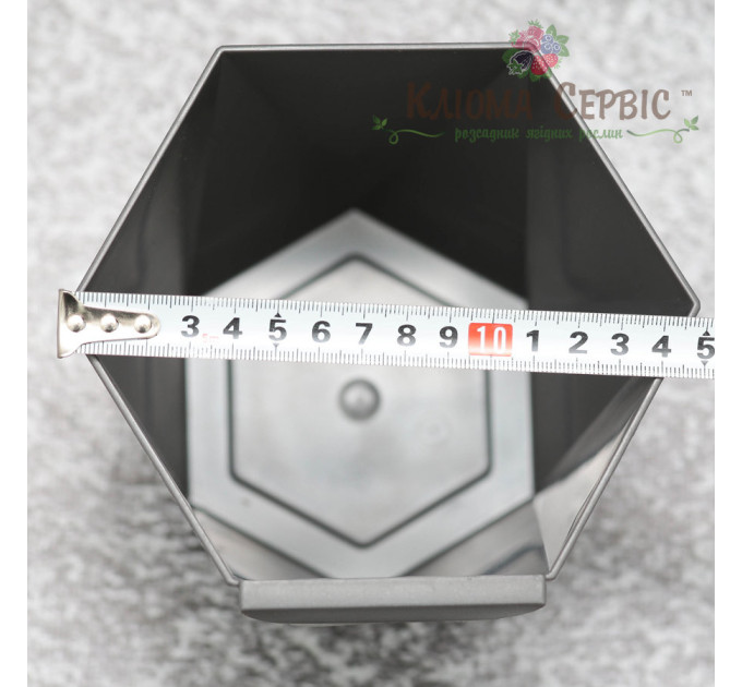 Горшок/кашпо Хеца 125 антрацит