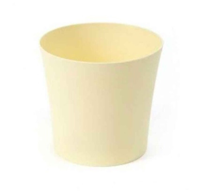 Горшок для цветов Фиалка 145 ванильный