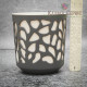 Горшок для цветов Дует 140мм антрацит/кремовый