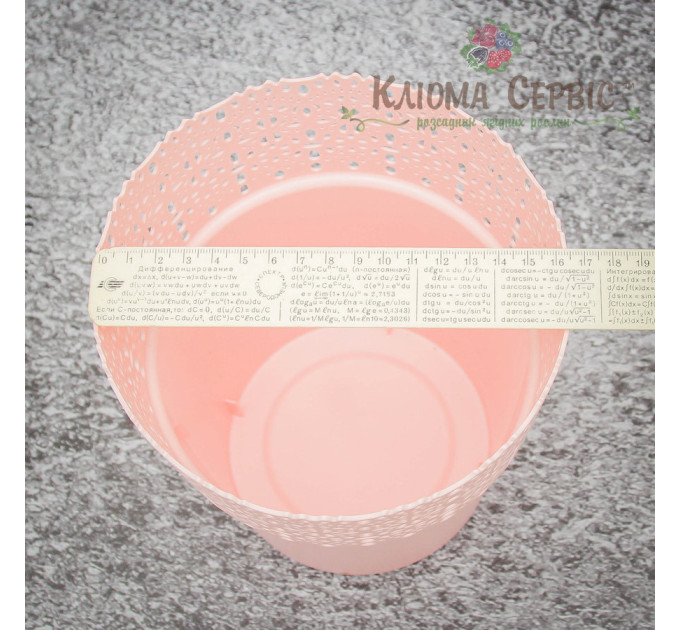 Горшок для цветов Белла,170см, рожевый пудра