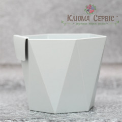 Горшок/кашпо Хеца 125 св.серый