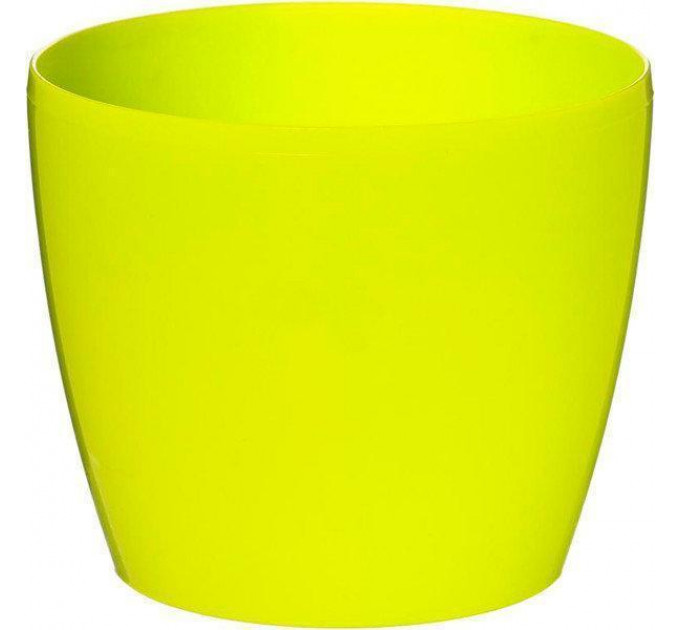 Горшок для цветов Магнолия 120мм желтый