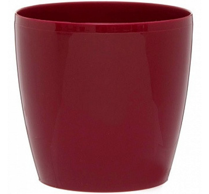 Горшок для цветов Магнолия 135мм бордовый