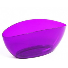 Горшок/кашпо Луна, прозоро-фіолетовий