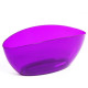 Горшок/кашпо Луна, прозоро-фіолетовий