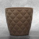 Горшок для цветов Elit Ромбик 0.75 л, капучино