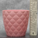 Горшок для цветов Elit Ромбик 0.75 л, розовый