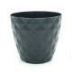 Горшок для цветов Elit Ромбик 1.6 л, антрацит
