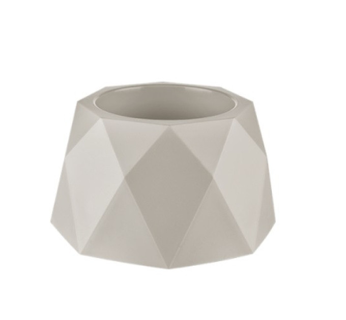 Горшок для цветов Elit Кактус №3 1 л, серый